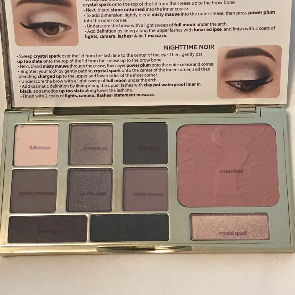 NEW.  Tarte Energy Noir Clay Palette